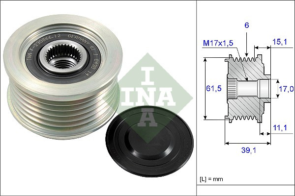 Schaeffler INA Generatorfreilauf