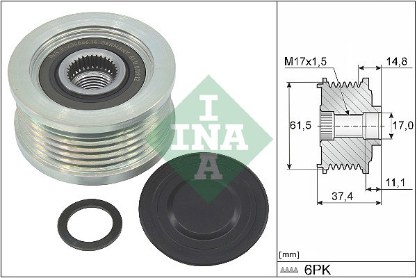 Schaeffler INA Generatorfreilauf