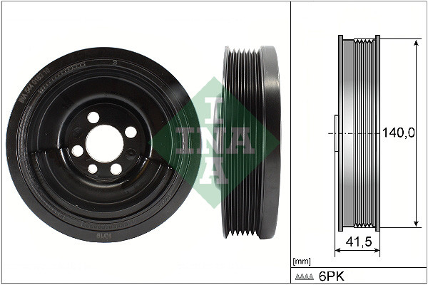Schaeffler INA Riemenscheibe, Kurbelwelle