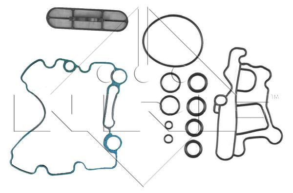 NRF Ölkühler, Motoröl