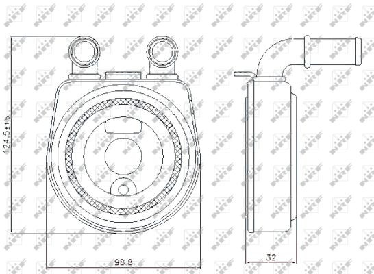 NRF Ölkühler, Motoröl