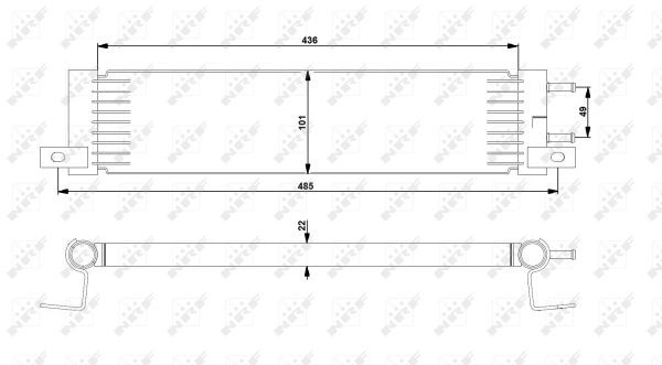 NRF Ölkühler, Motoröl