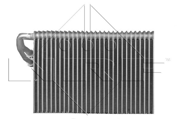 NRF Verdampfer, Klimaanlage