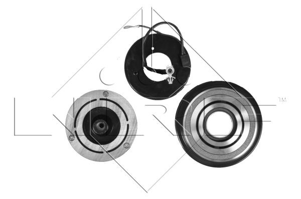 NRF Spule, Magnetkupplung-Kompressor