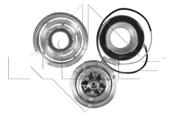 NRF Spule, Magnetkupplung-Kompressor