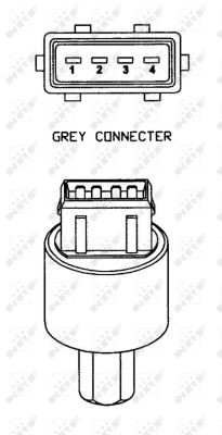 NRF Druckschalter, Klimaanlage