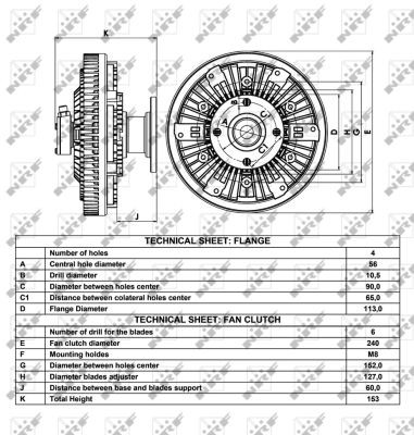 NRF Kupplung, Kühlerlüfter