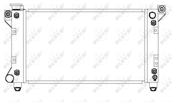 NRF Kühler, Motorkühlung