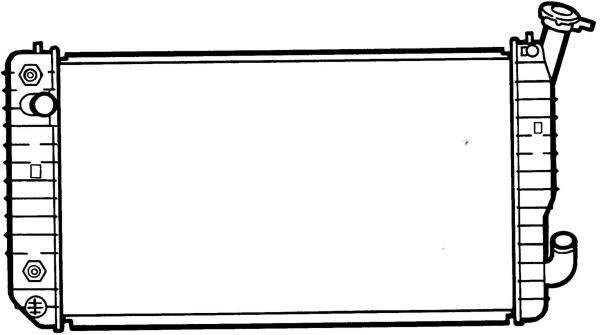 NRF Kühler, Motorkühlung