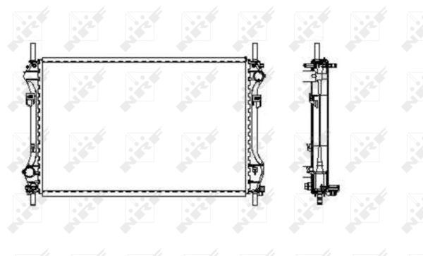 NRF Kühler, Motorkühlung