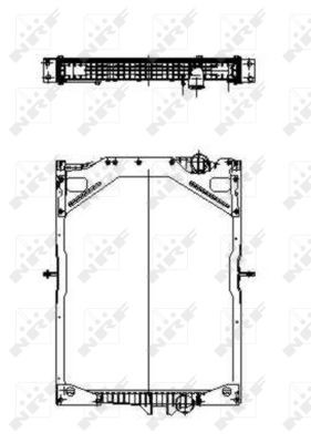 NRF Kühler, Motorkühlung