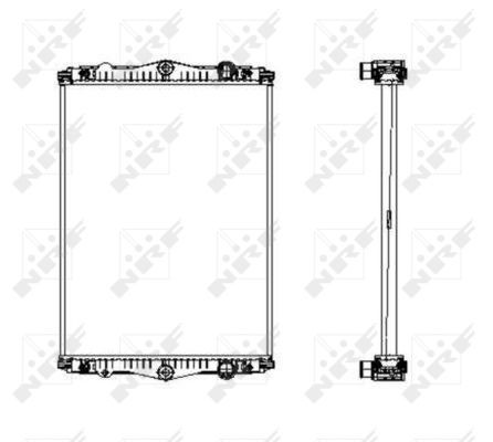 NRF Kühler, Motorkühlung