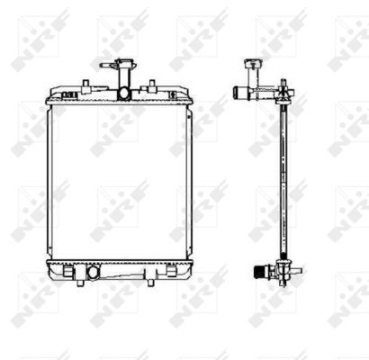NRF Kühler, Motorkühlung