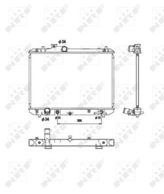 NRF Kühler, Motorkühlung