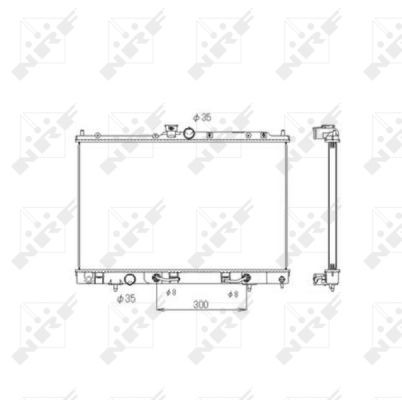 NRF Kühler, Motorkühlung
