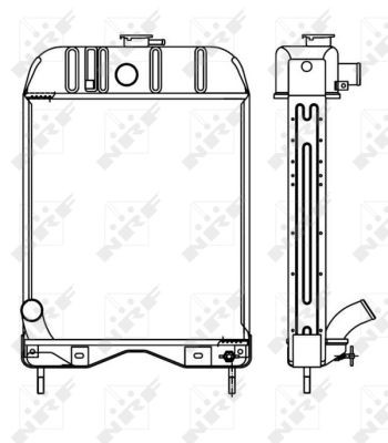 NRF Kühler, Motorkühlung