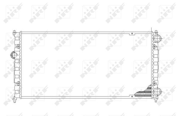 NRF Kühler, Motorkühlung