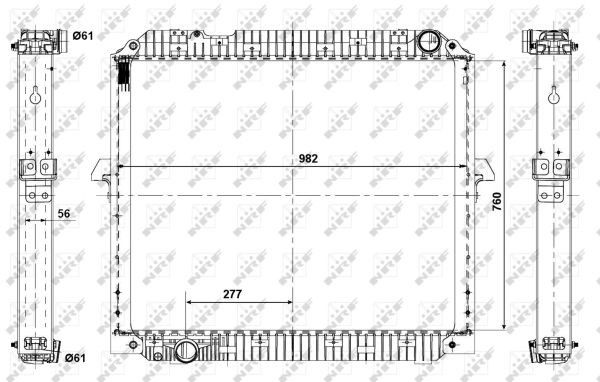 NRF Kühler, Motorkühlung