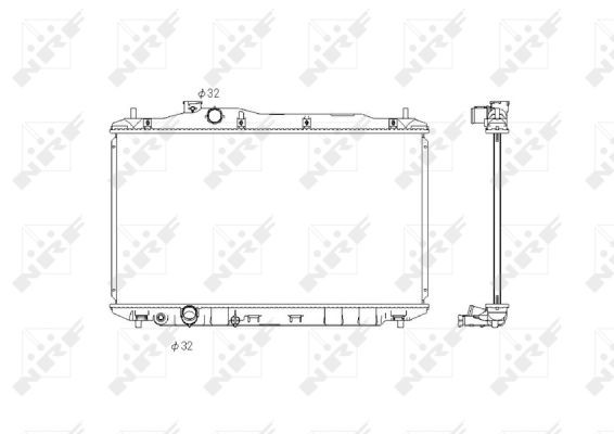 NRF Kühler, Motorkühlung
