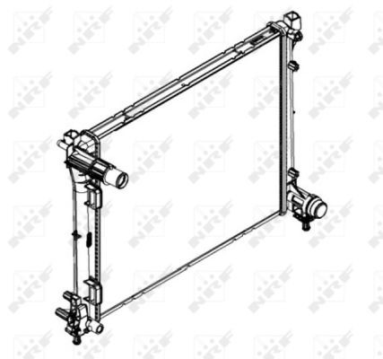 NRF Kühler, Motorkühlung