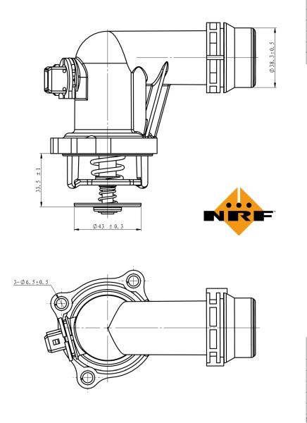 NRF Thermostat, Kühlmittel