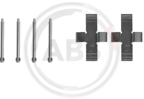 A.B.S. Zubehörsatz, Scheibenbremsbelag