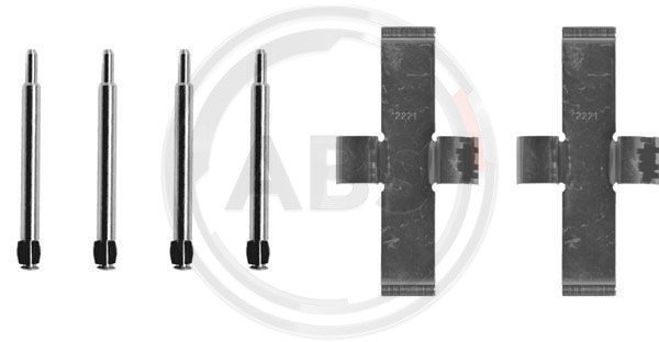 A.B.S. Zubehörsatz, Scheibenbremsbelag