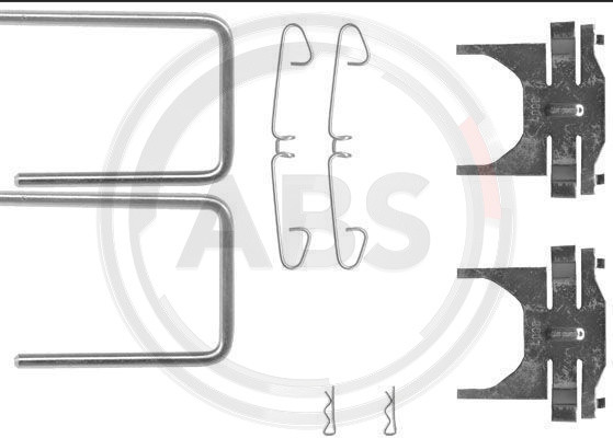 A.B.S. Zubehörsatz, Scheibenbremsbelag