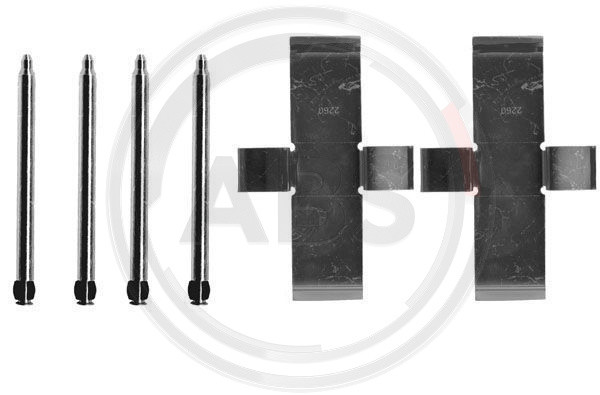 A.B.S. Zubehörsatz, Scheibenbremsbelag