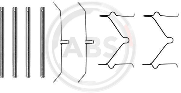 A.B.S. Zubehörsatz, Scheibenbremsbelag