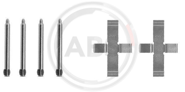A.B.S. Zubehörsatz, Scheibenbremsbelag