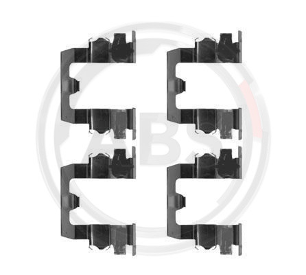 A.B.S. Zubehörsatz, Scheibenbremsbelag