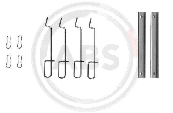 A.B.S. Zubehörsatz, Scheibenbremsbelag