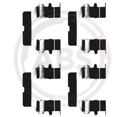 A.B.S. Zubehörsatz, Scheibenbremsbelag