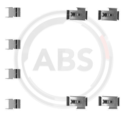 A.B.S. Zubehörsatz, Scheibenbremsbelag