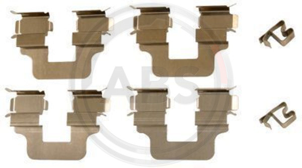 A.B.S. Zubehörsatz, Scheibenbremsbelag