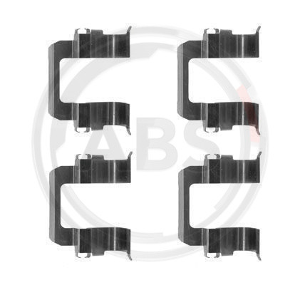 A.B.S. Zubehörsatz, Scheibenbremsbelag