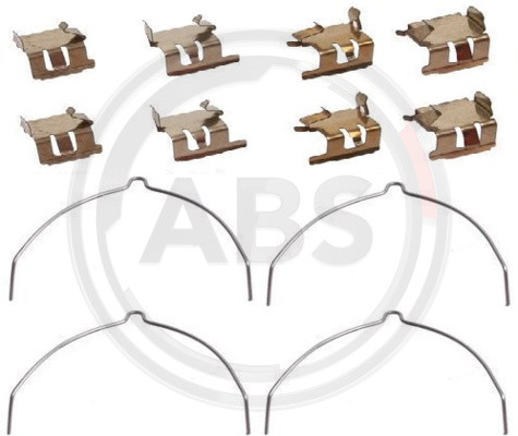 A.B.S. Zubehörsatz, Scheibenbremsbelag
