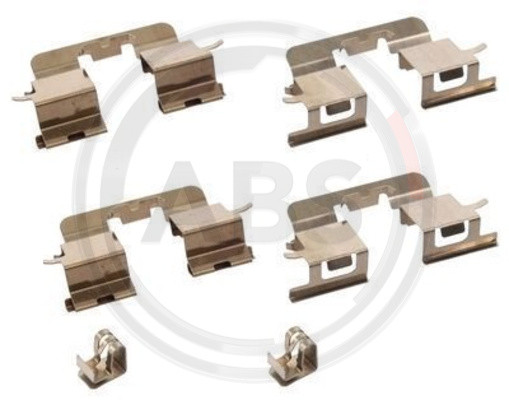 A.B.S. Zubehörsatz, Scheibenbremsbelag