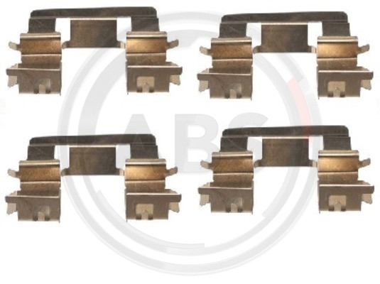 A.B.S. Zubehörsatz, Scheibenbremsbelag