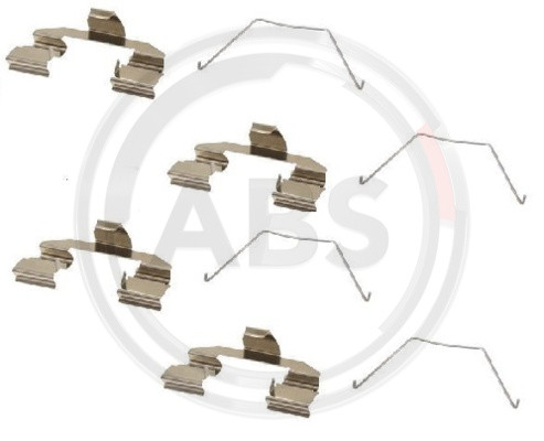 A.B.S. Zubehörsatz, Scheibenbremsbelag