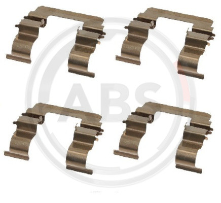A.B.S. Zubehörsatz, Scheibenbremsbelag