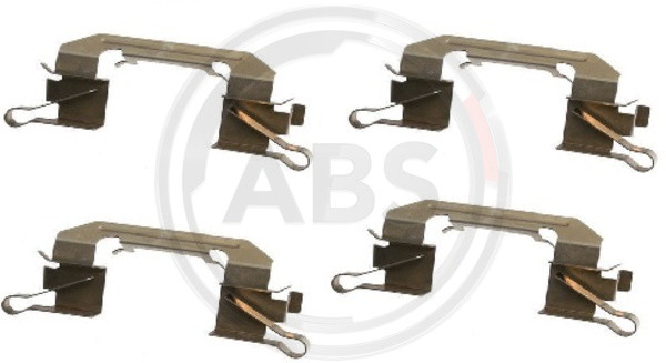 A.B.S. Zubehörsatz, Scheibenbremsbelag