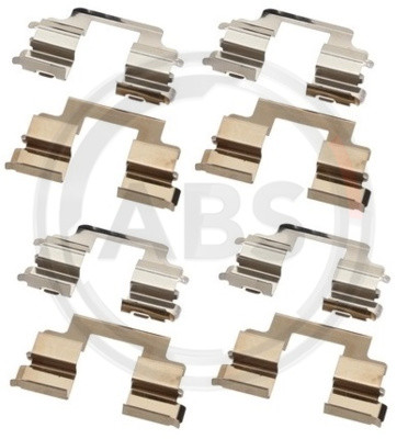 A.B.S. Zubehörsatz, Scheibenbremsbelag