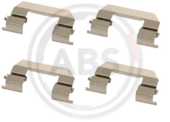 A.B.S. Zubehörsatz, Scheibenbremsbelag