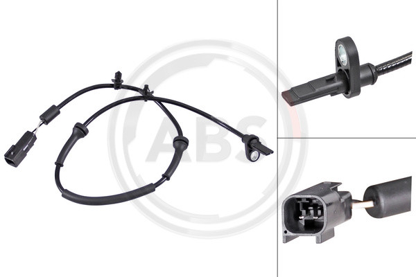 A.B.S. Sensor, Raddrehzahl