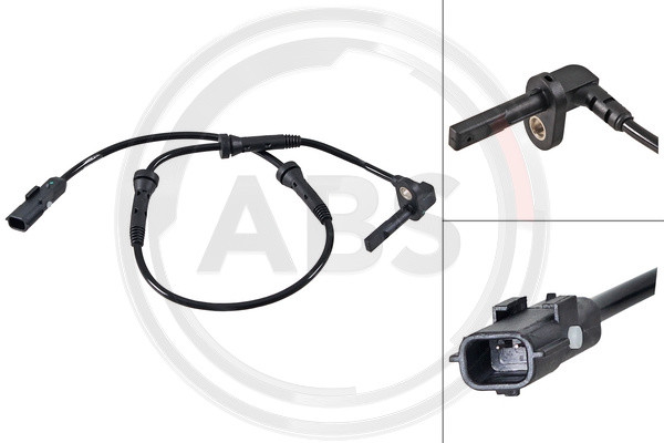 A.B.S. Sensor, Raddrehzahl