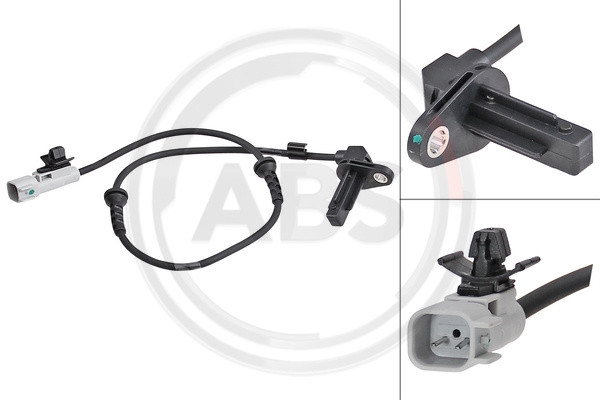 A.B.S. Sensor, Raddrehzahl