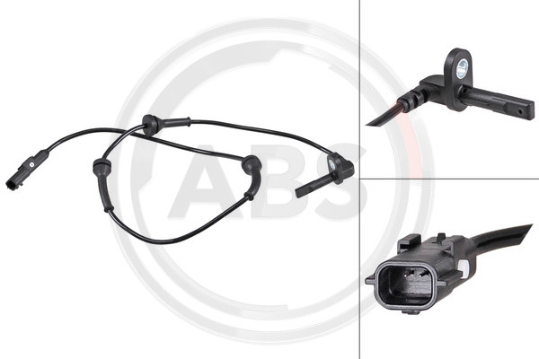 A.B.S. Sensor, Raddrehzahl