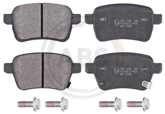 A.B.S. Bremsbelagsatz, Scheibenbremse